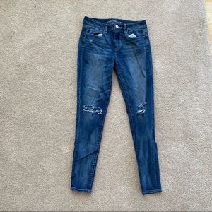 American Eagle Distressed Jeggings
